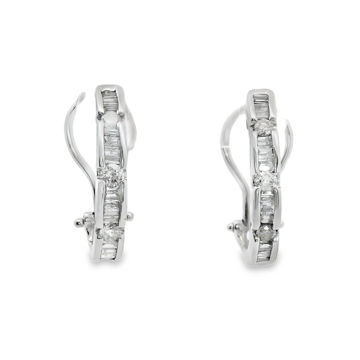 Estate Diamond Earrings