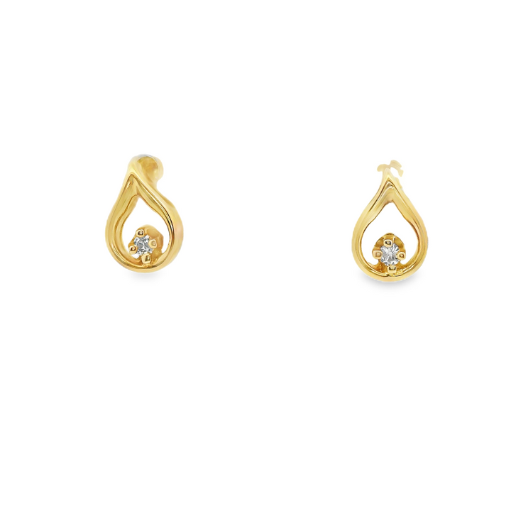 Estate Diamond Earrings