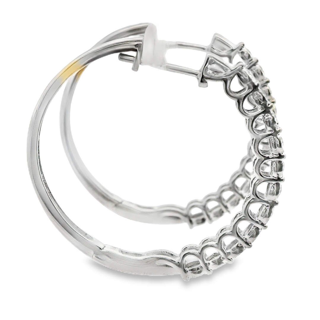 Estate Diamond Earrings