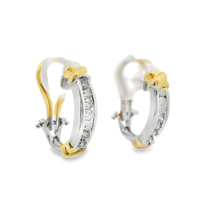 Estate Diamond Earrings