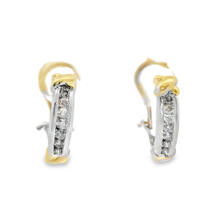 Estate Diamond Earrings
