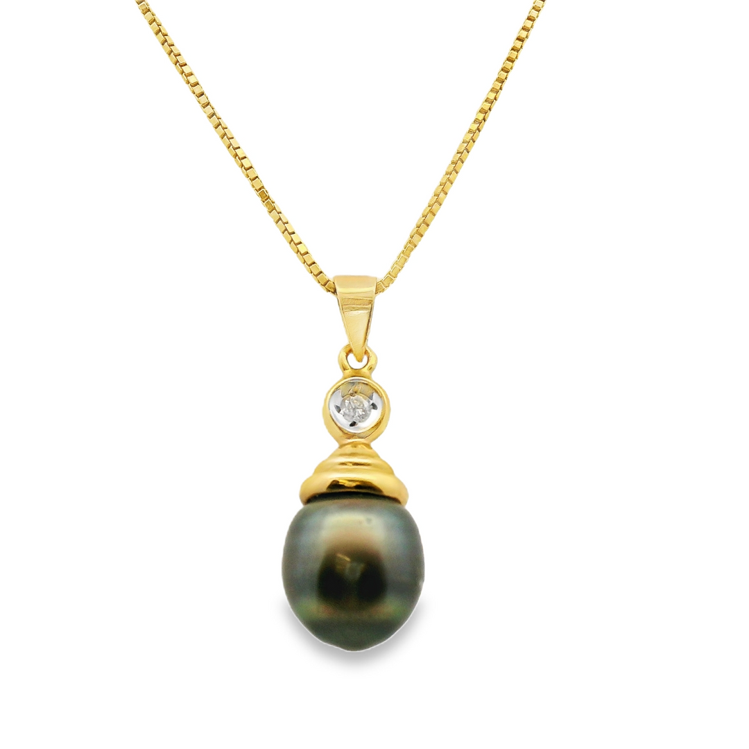 Estate Color Stone Pendants
