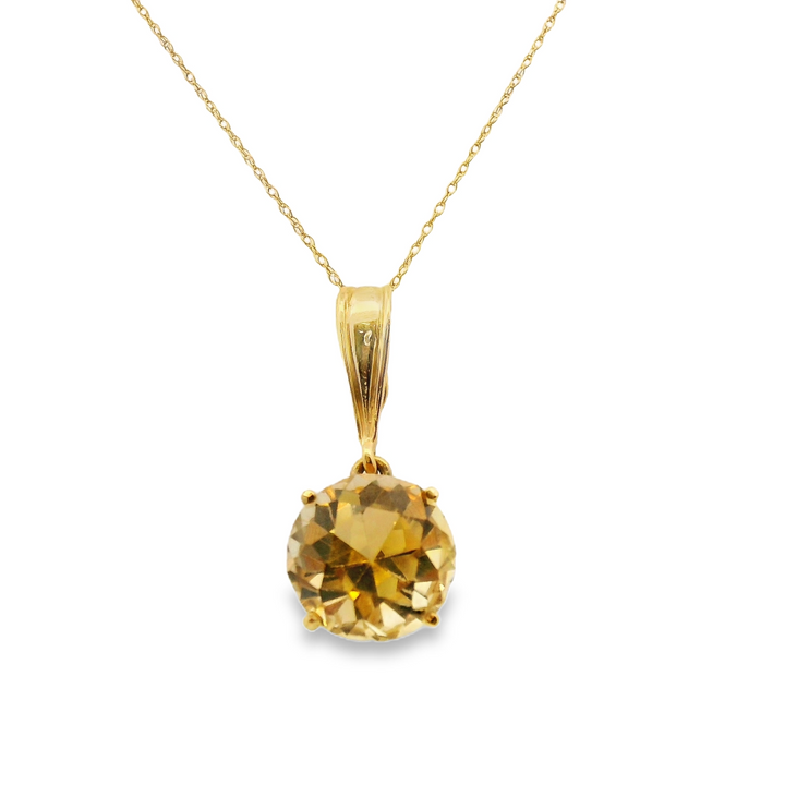 Estate Colored Stone Necklace