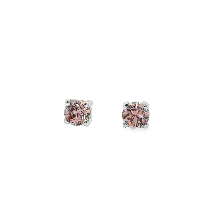 Estate Diamond Earrings