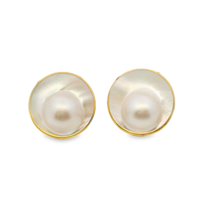 Estate Colored Stone Earrings