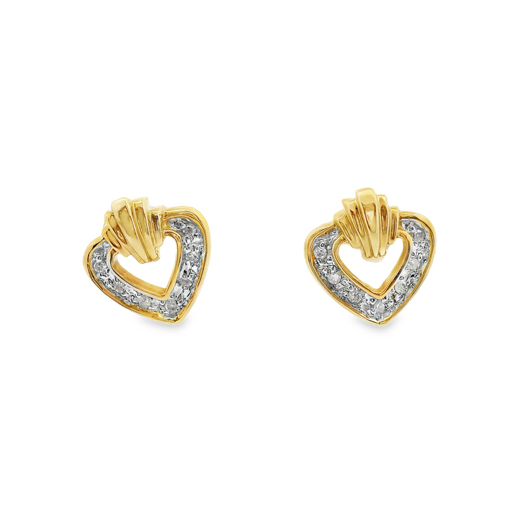 Estate Diamond Earrings