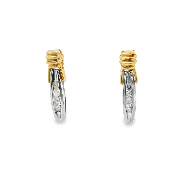 Estate Diamond Earrings