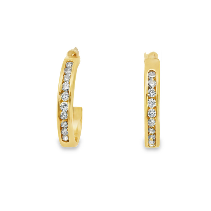 Estate Diamond Earrings