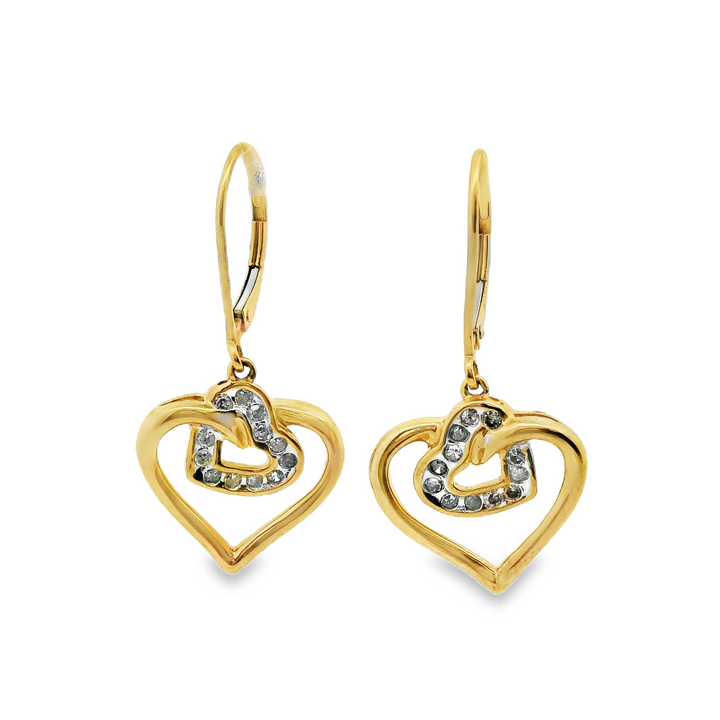 Estate Diamond Earrings