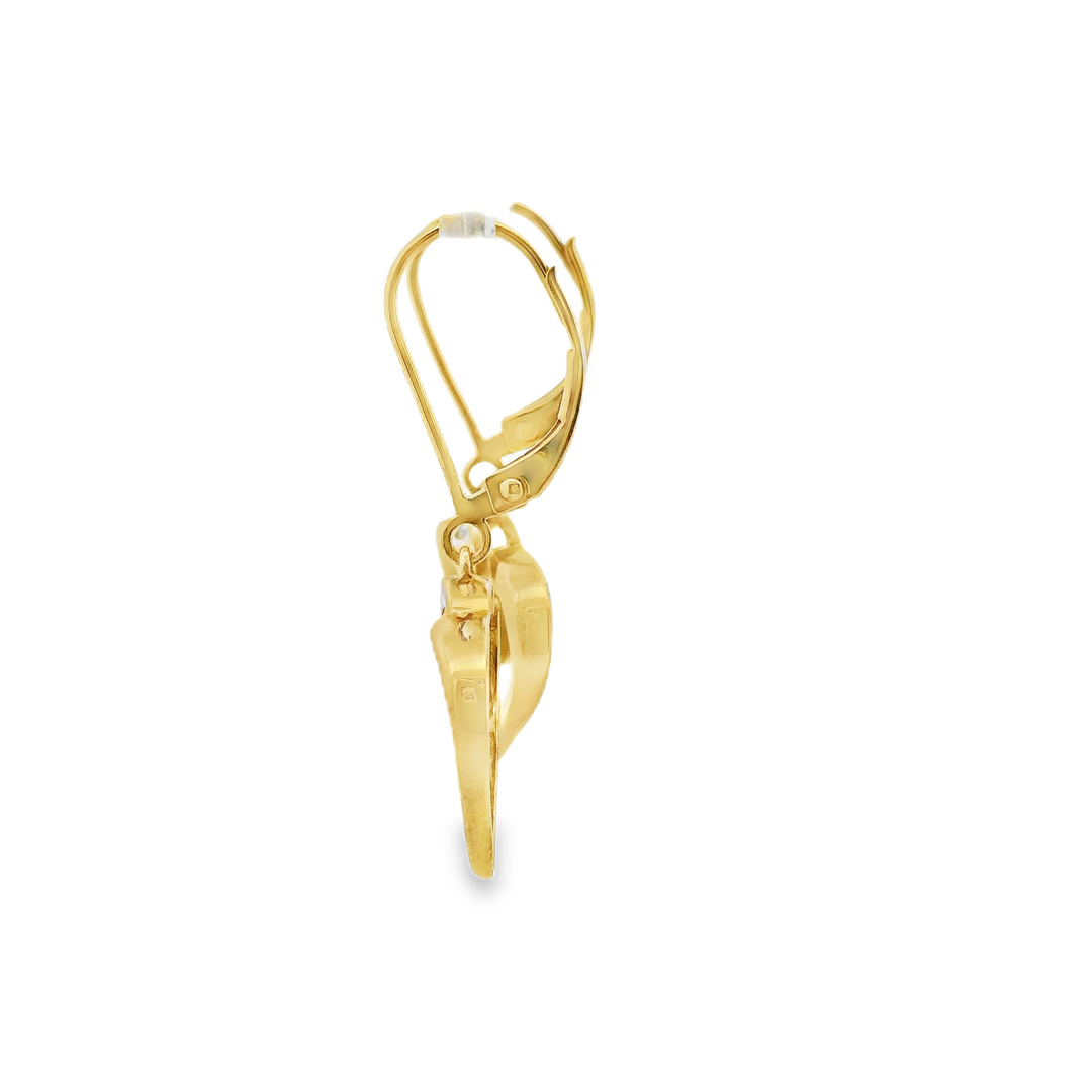 Estate Diamond Earrings