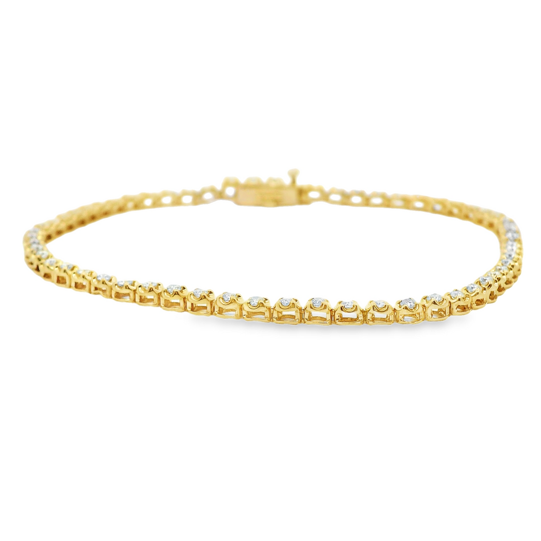 Estate Diamond Bracelet