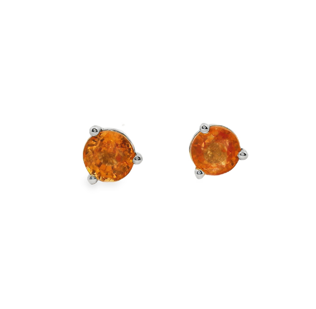 Estate Colored Stone Earrings