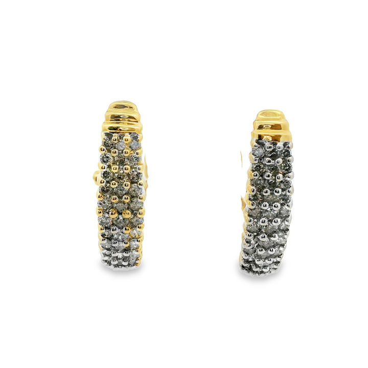 Estate Diamond Earrings