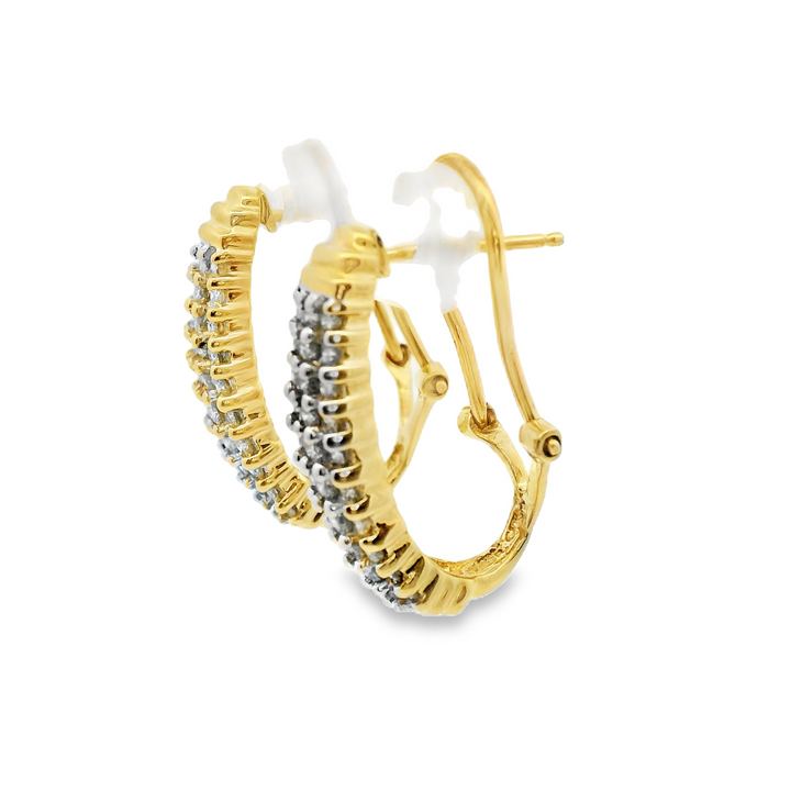 Estate Diamond Earrings
