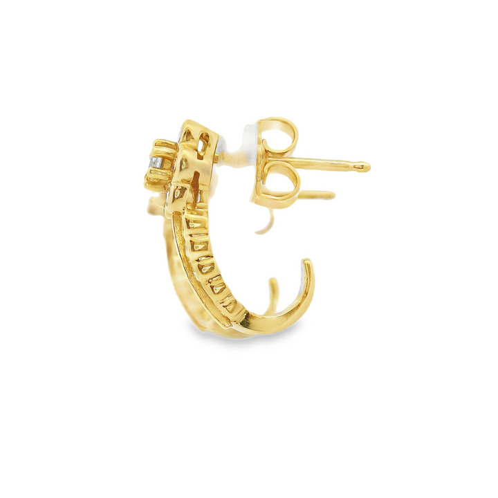 Estate Diamond Earrings