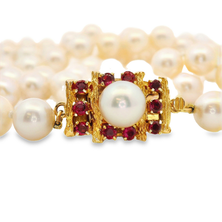 Estate Colored Stone Necklace