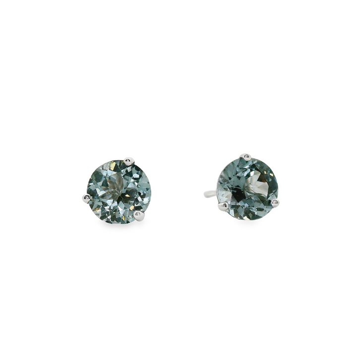 Estate Colored Stone Earrings