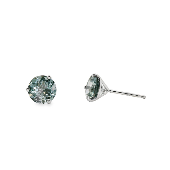 Estate Colored Stone Earrings