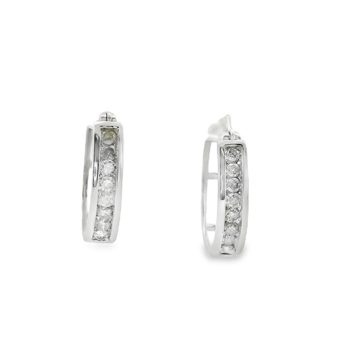 Estate Diamond Earrings