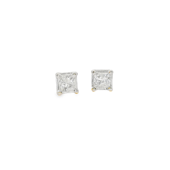 Estate Diamond Earrings