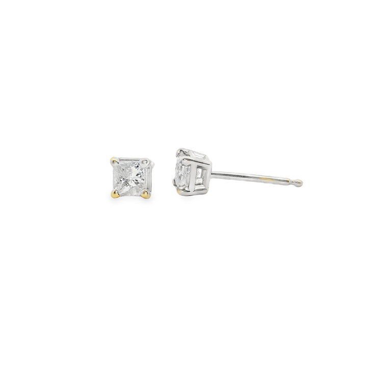 Estate Diamond Earrings
