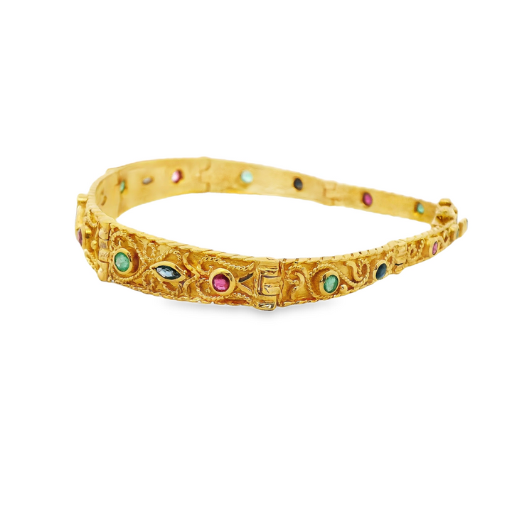 Estate Colored Stone Bracelet
