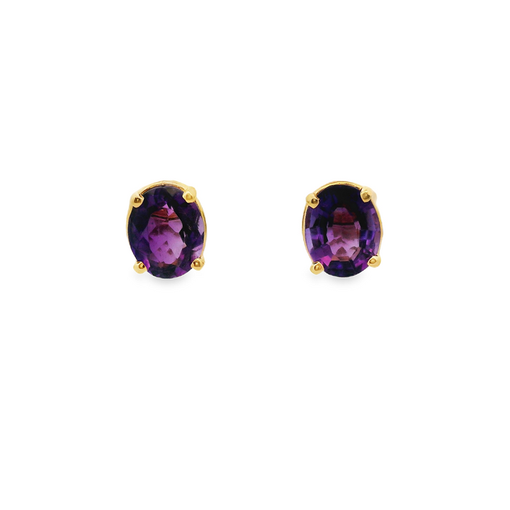 Estate Colored Stone Earrings