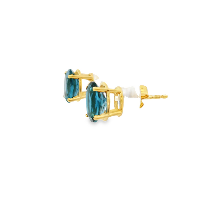 Estate Colored Stone Earrings