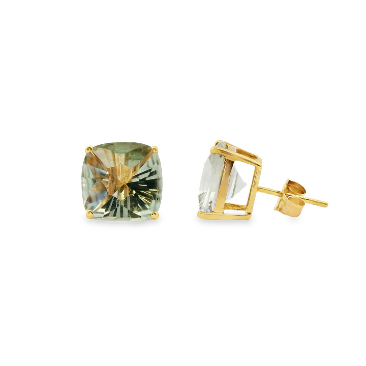 Estate Colored Stone Earrings