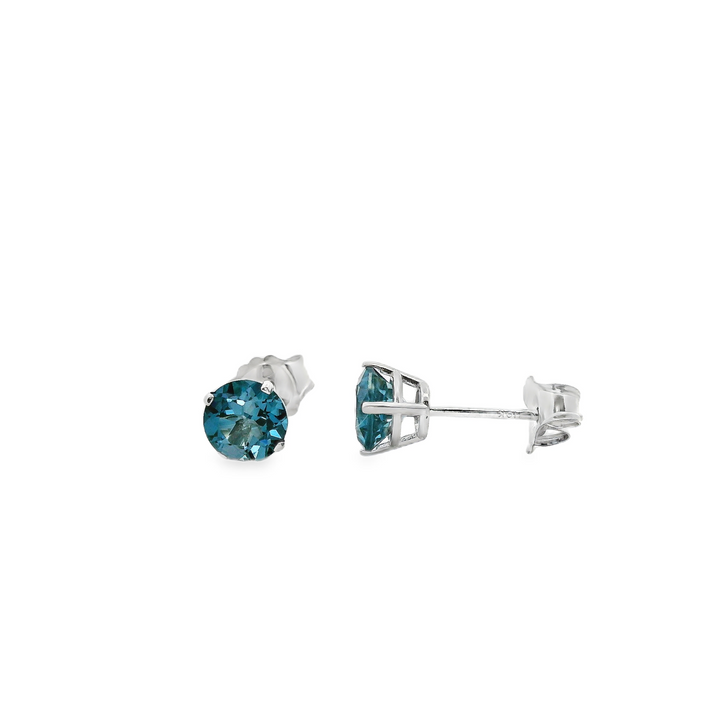 Estate Colored Stone Earrings
