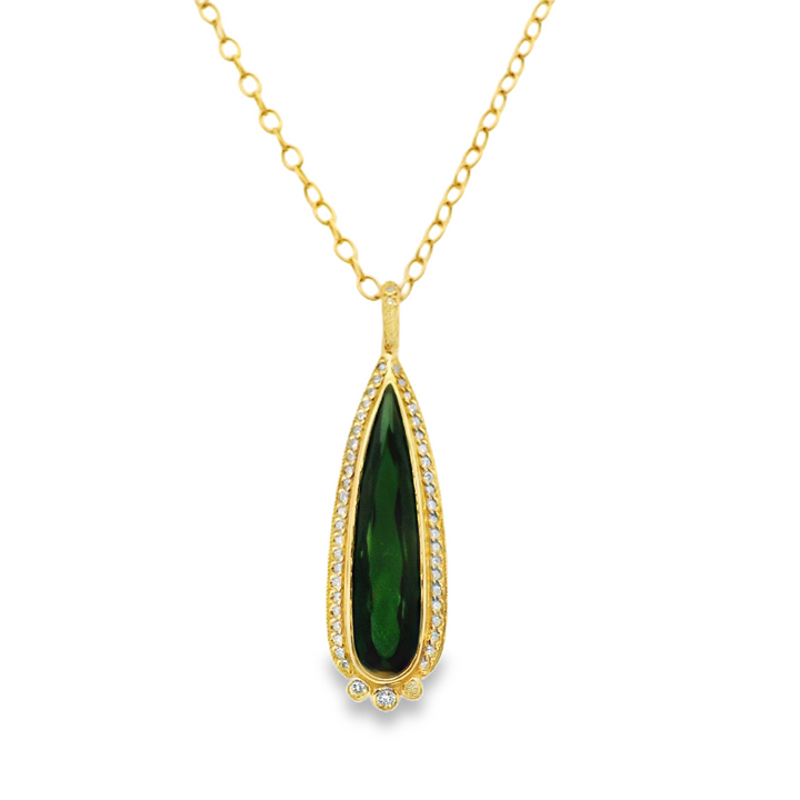 Estate Colored Stone Necklace