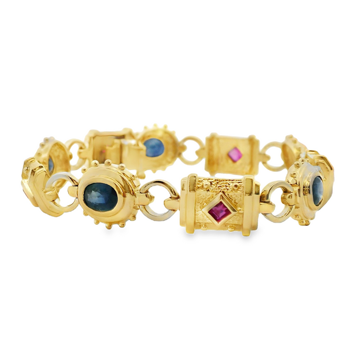 Estate Colored Stone Bracelet