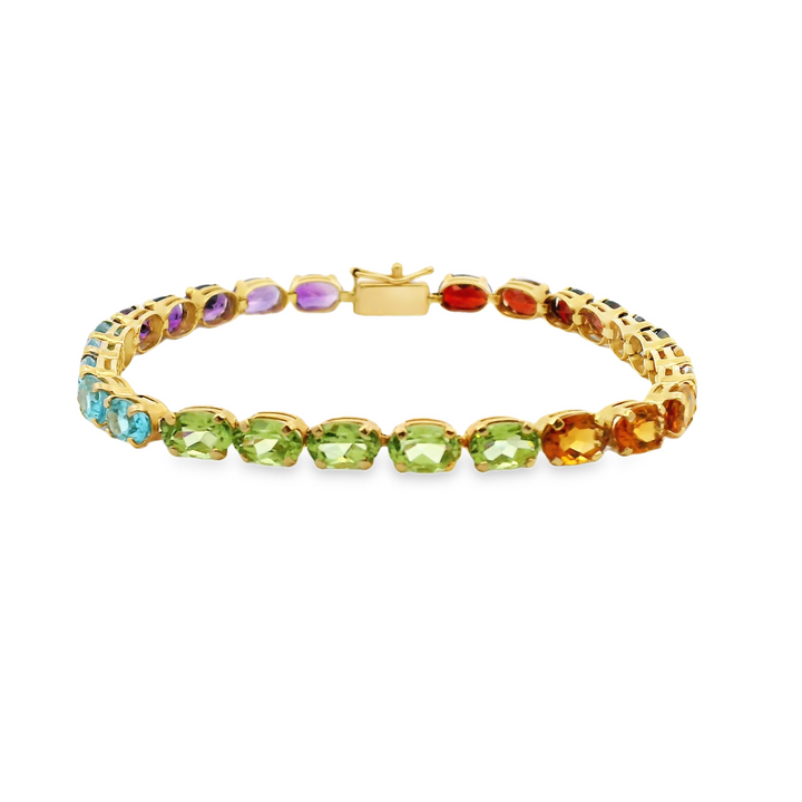 Estate Colored Stone Bracelet