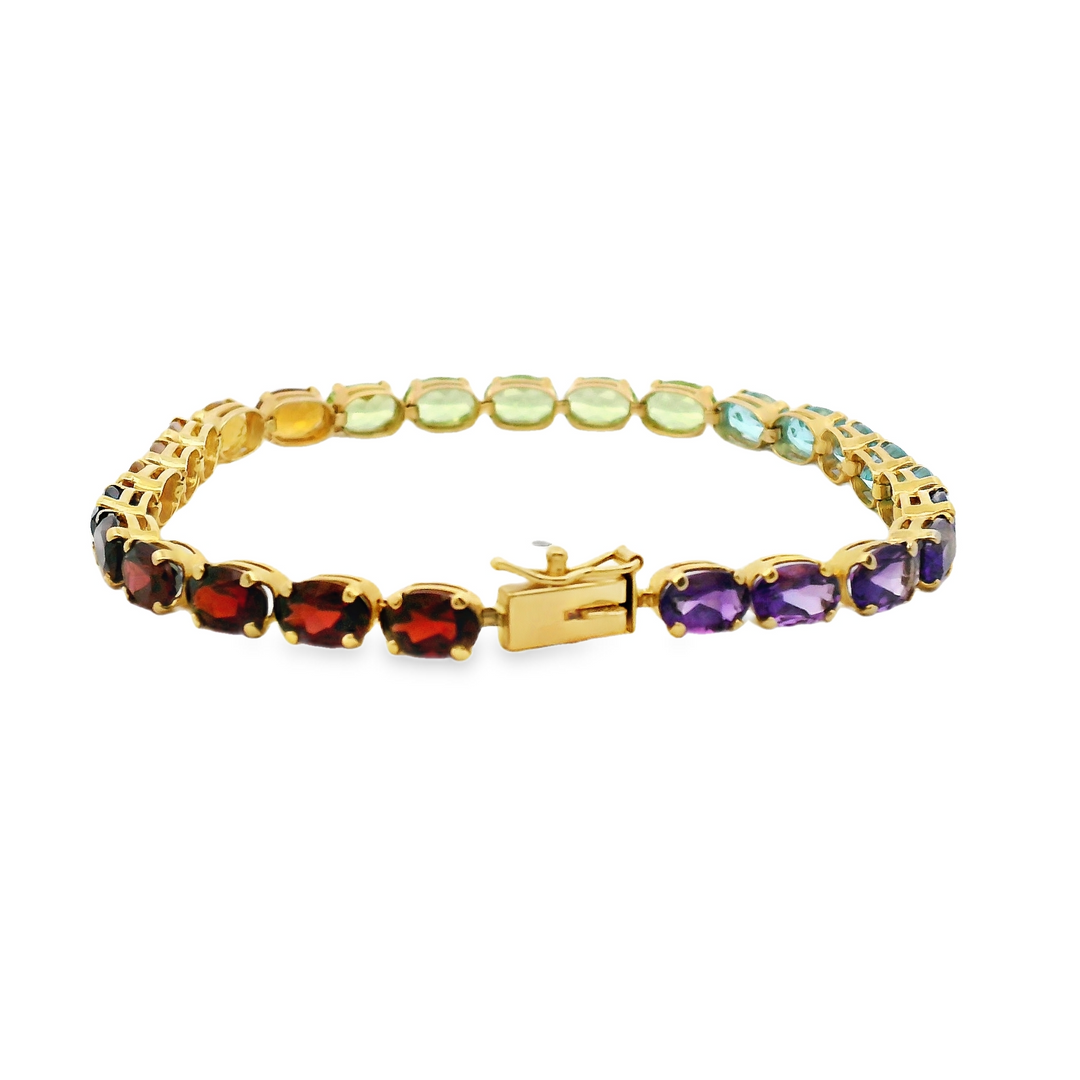 Estate Colored Stone Bracelet