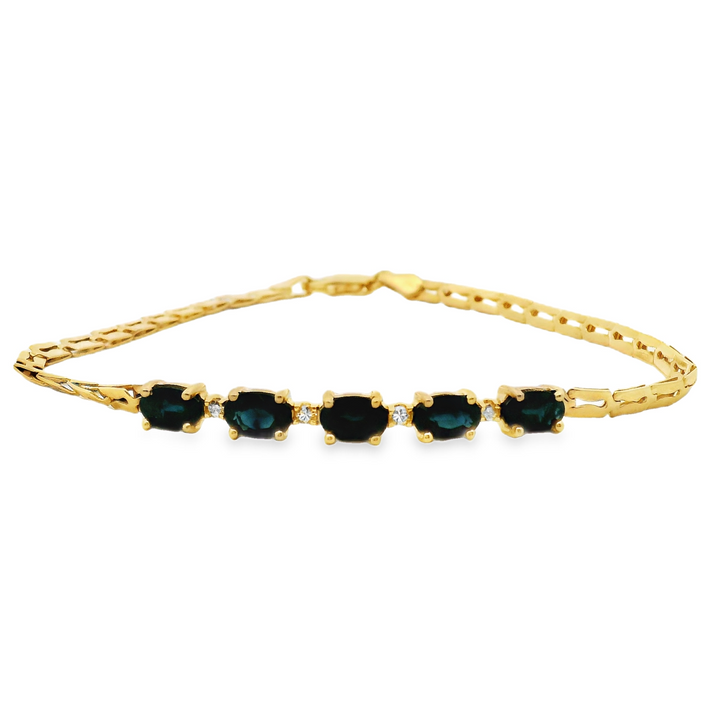 Estate Colored Stone Bracelet