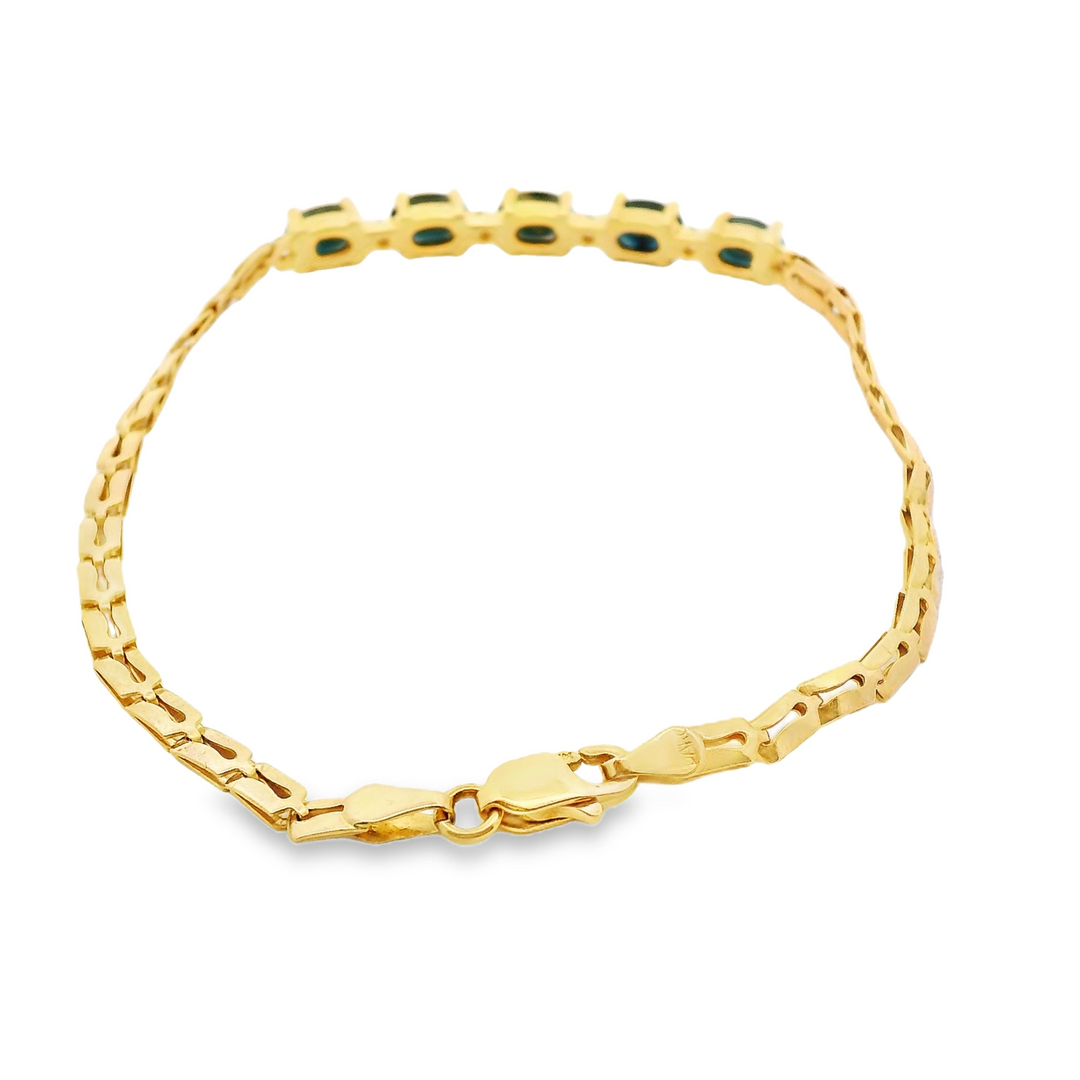 Estate Colored Stone Bracelet