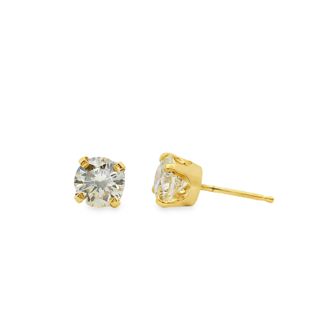 Estate Diamond Studs