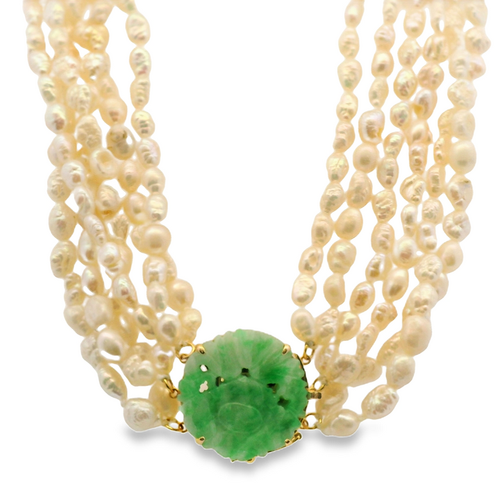 Estate Colored Stone Necklace
