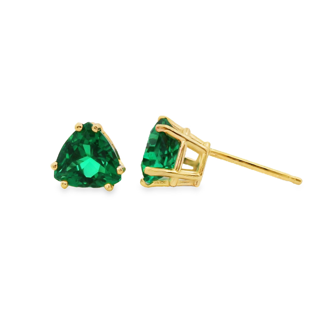 Estate Colored Stone Earrings