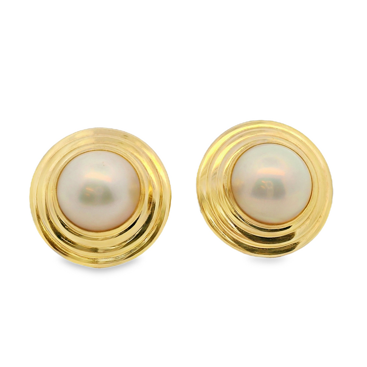 Estate Colored Stone Earrings
