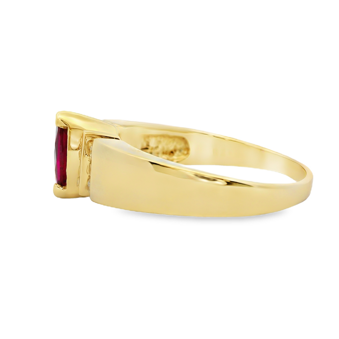 Estate Color Stone Ring