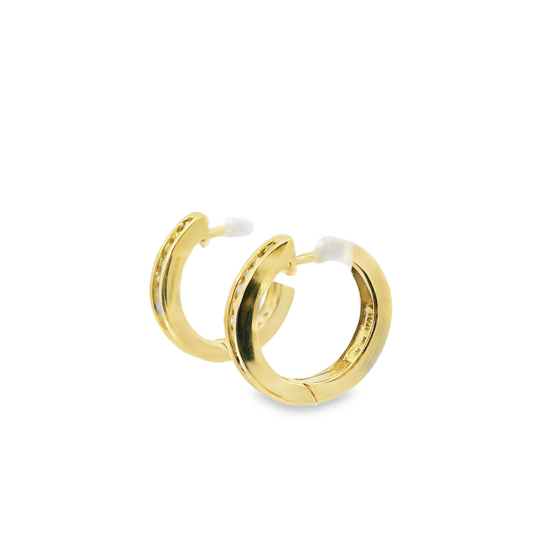 Estate Diamond Earrings