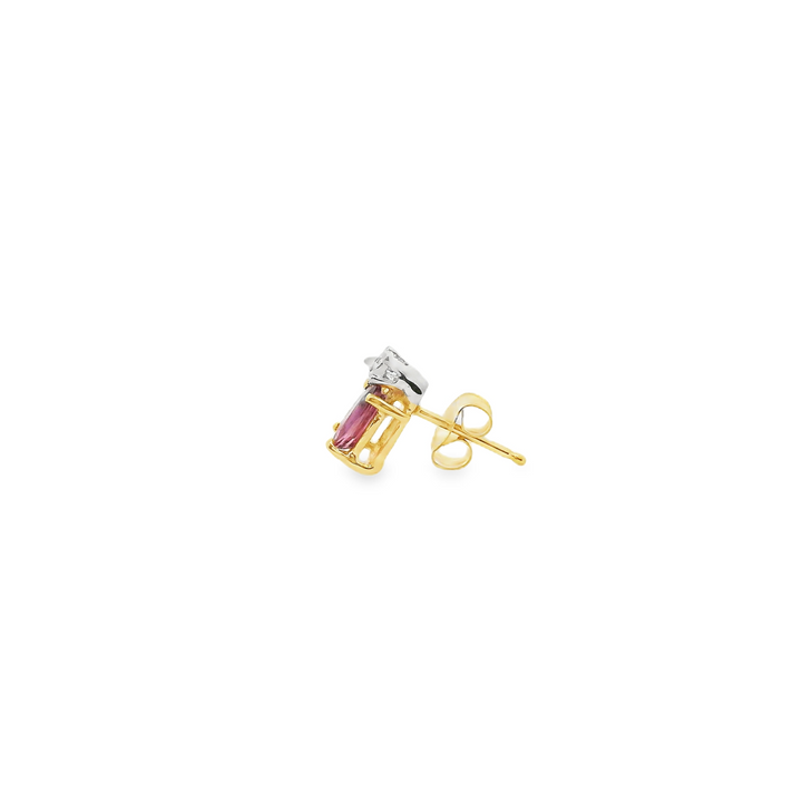 Estate Colored Stone Earrings