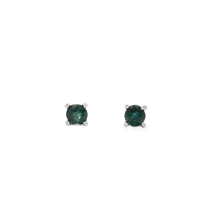 Estate Colored Stone Earrings