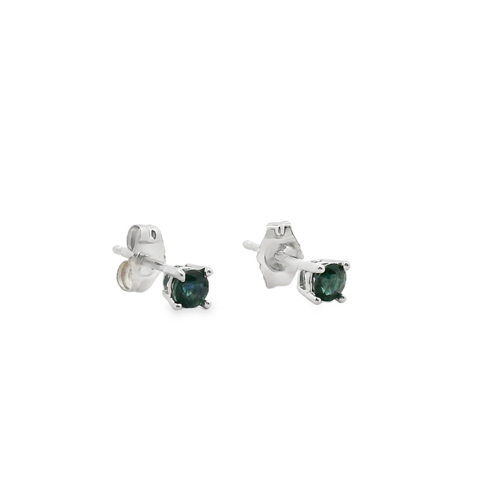 Estate Colored Stone Earrings