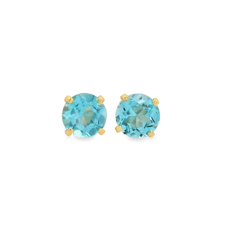 Estate Colored Stone Earrings