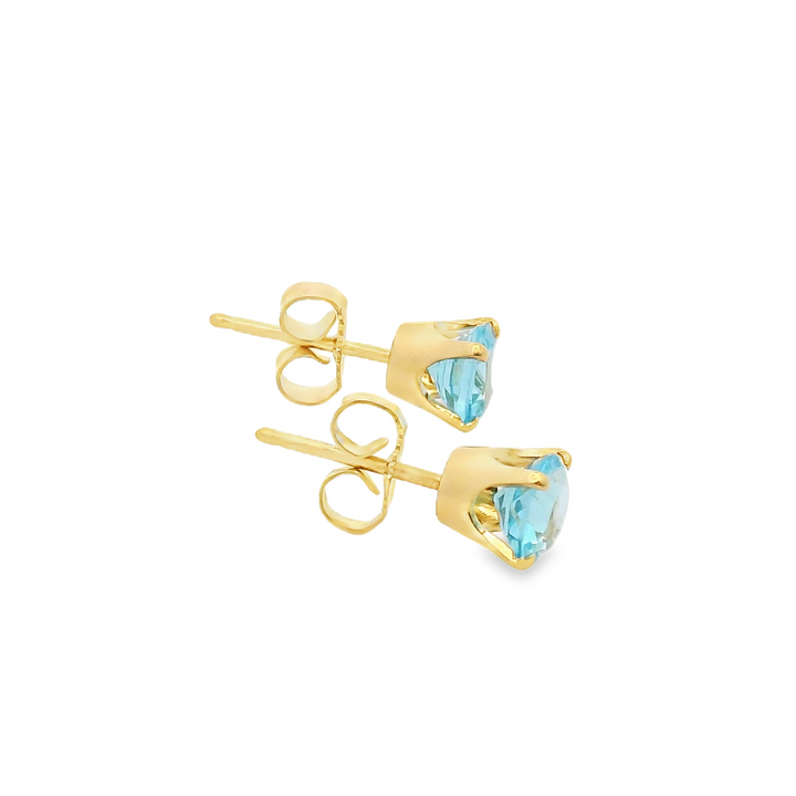 Estate Colored Stone Earrings
