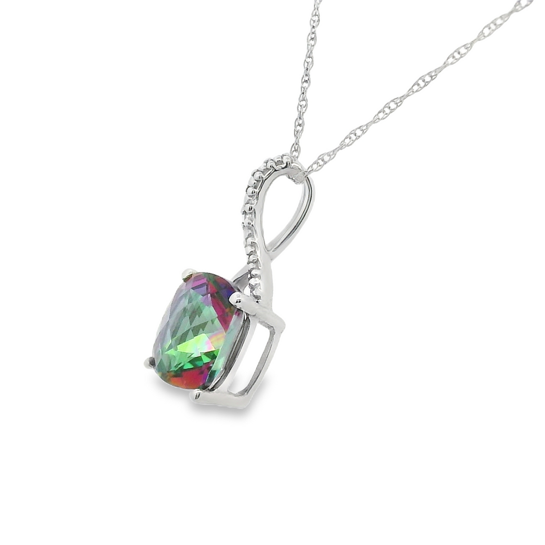 Estate Color Stone Pendant