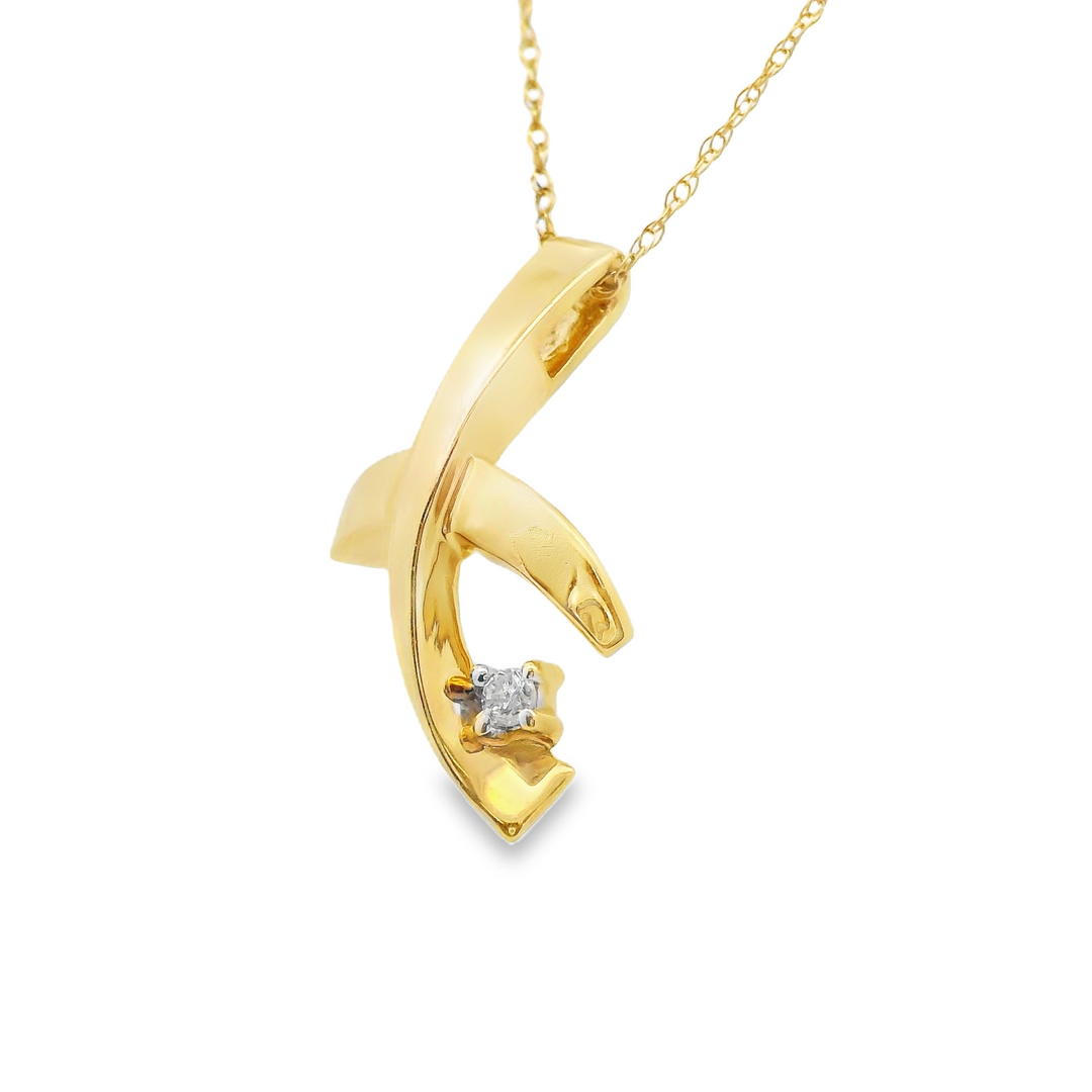 Estate Diamond Pendant