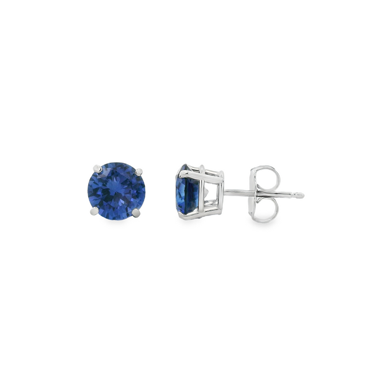 Estate Colored Stone Earrings